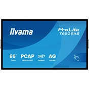 Iiyama ProLite T6529AS-B1AG interaktív PCAP érintőkijelző 65" UHD VA, Android 14