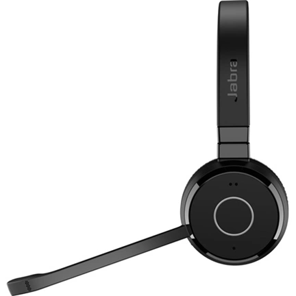 Jabra Evolve 65 TE UC Mono Bluetooth Headset + Charging Stand Black