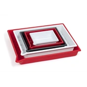 KAISER Lab Tray, 13 x 18 cm (5,1 x 7,1"), black 4152