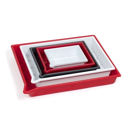 KAISER Lab Tray, 13 x 18 cm (5,1 x 7,1"), black 4152