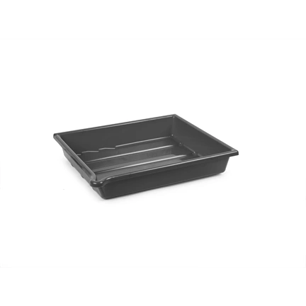 KAISER Lab Tray, 13 x 18 cm (5,1 x 7,1"), black 4152