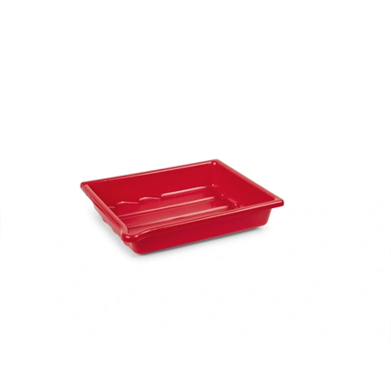 KAISER Lab Tray, 13 x 18 cm (5,1 x 7,1"), red 4153