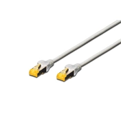 Kábel DIGITUS Professional CAT6A S/FTP patch 10m szürke