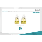 Kábel DIGITUS Professional CAT6A S/FTP patch 7m szürke