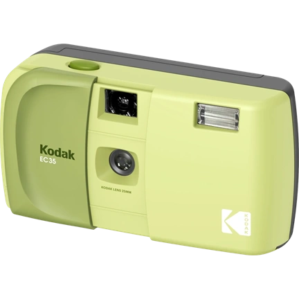 Kodak EC35 filmes fényképezőgép – Avocado Green + Kodak Ultra Max 24 kockás film