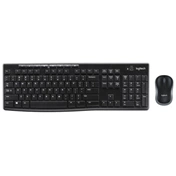 LOGITECH Vezeték Nélküli billentyűzet + egér DESKTOP MK270 UK