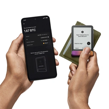 Ledger Flex incl Ledger Recovery Key - Ferro Fuchsia