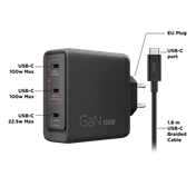 Lenovo Multi-port USB-C 100W GaN Charger