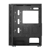 Montech X3 Mesh Midi-Tower, RGB, Tempered Glass - fekete