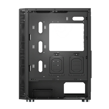 Montech X3 Mesh Midi-Tower, RGB, Tempered Glass - fekete