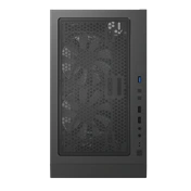 Montech X3 Mesh Midi-Tower, RGB, Tempered Glass - fekete