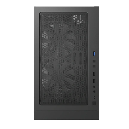 Montech X3 Mesh Midi-Tower, RGB, Tempered Glass - fekete