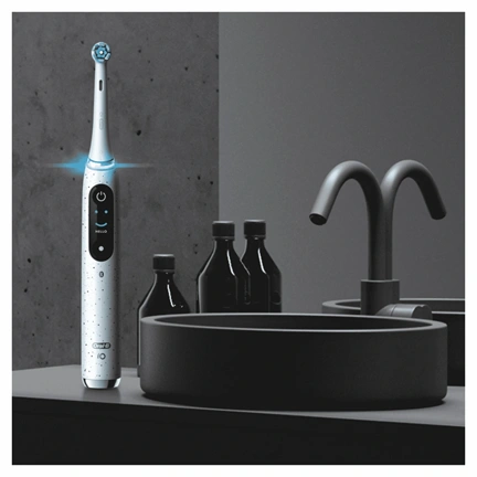 Oral-B iO10 Stardust White elektromos fogkefe