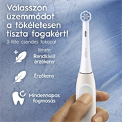 Oral-B iO2 elektromos fogkefe Calm Pink, világos rózsaszín