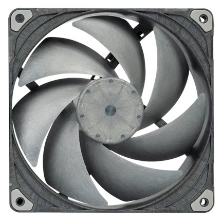 Phanteks T30-140 rendszerhűtő - 140mm, PWM, 1200-2500rpm, 44,3dBA, fekete
