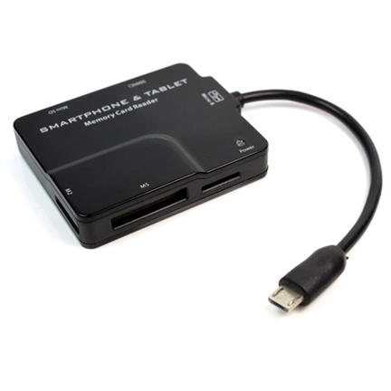 ROLINE microUSB kártyaolvasó