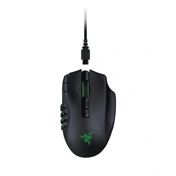 Razer Naga V3 Pro - MMO gaming egér, 12/6/2 gombos oldalpanelek, 50K DPI, fekete