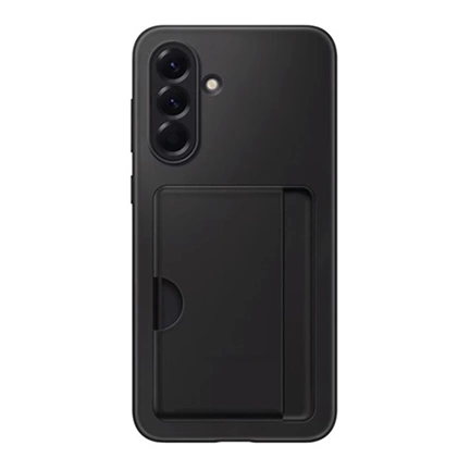 Samsung Galaxy A56 5G kártyatartós tok, fekete
