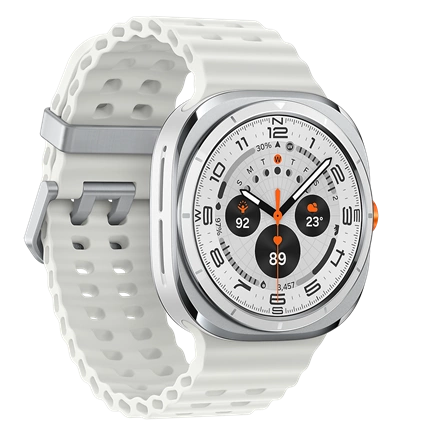 Samsung Galaxy Watch Ultra okosóra - 1,5" Super AMOLED, LTE, 47 mm, titánfehér