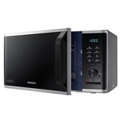 Samsung  MG23K3515AS/EO grill szabadonálló mikrohullámú sütő Browning Plus funkcióval 23L – ezüst
