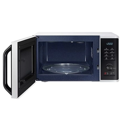Samsung MG23K3515AW/EO grill szabadonálló mikrohullámú sütő Browning Plus funkcióval 23L – fehér