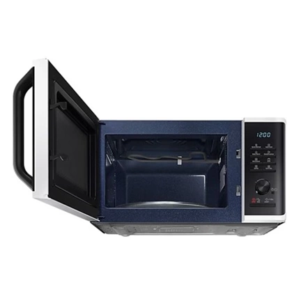 Samsung MG23K3515AW/EO grill szabadonálló mikrohullámú sütő Browning Plus funkcióval 23L – fehér