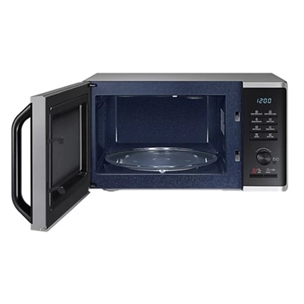 Samsung MG23K3575AS/EO Szabadonálló grill mikrohullámú sütő Heat Wave grillrendszerrel 23 L – ezüst