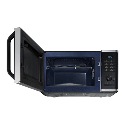 Samsung MG23K3575AS/EO Szabadonálló grill mikrohullámú sütő Heat Wave grillrendszerrel 23 L – ezüst