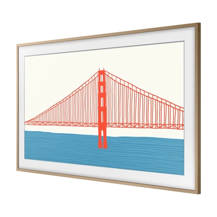 Samsung 85" The Frame (LS03A/LS03B/LS03D) keret – modern tikfa