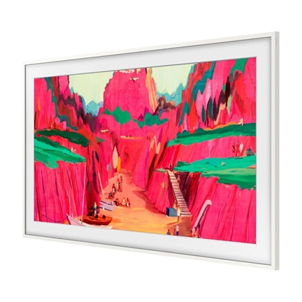 Samsung 65" The Frame (LS03F) keret – modern fehér