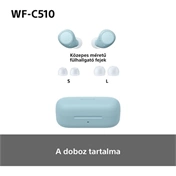 Sony WF-C510 fülhallgató - vezeték nélküli, kék