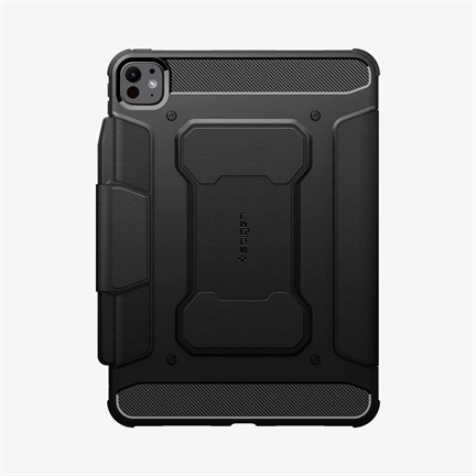 Spigen Rugged Armor Pro iPad Pro 11” (2024) ütésálló tok - fekete
