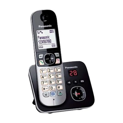 TEL PANASONIC KX-TG6821PDB DECT fekete