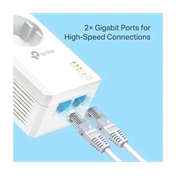 TP-LINK TL-PA7027P AV1000 2-Port Gigabit Passthrough Powerline Starter Kit