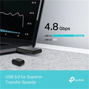 TP-Link Archer TX20U Wi-Fi 6 adapter - AX1800, kétsávos