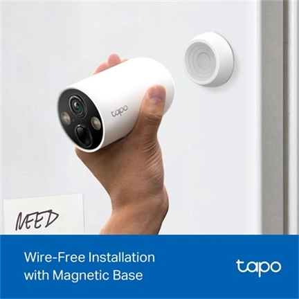 TP-Link Tapo C425 okos, tápkábel nélküli biztonsági kamera