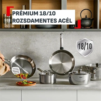 Tefal G762S244 Extreme  serpenyő szett 2 ks 24+28 cm bevonat nélkül