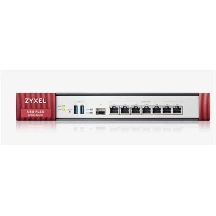 ZyXEL USGFLEX500 7xGbE LAN/DMZ 1xSFP 2xUSB port Tűzfal